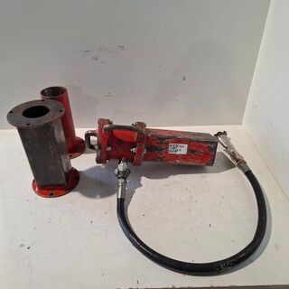 Palenrammer lucht met 2 opzetstuk, Spytze, 25