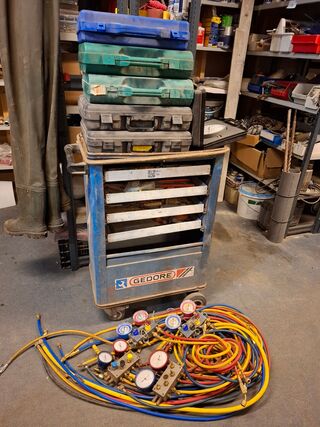 Diverse metersets o.a. tbv airco