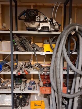 Partij gereedschap o.a. Bosch, Metabo