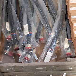 Partij hydraulische slangen en pakkingen, O.a Flexion