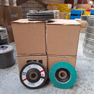 Ca. 45x Lamellenschijf 3M, 125×22,23mm | 80