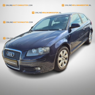 Personenauto, Audi, A3, 2.0 FSI Ambiente, BLAUW, 2005