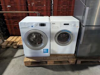 2x Wasmachine Indesit, Miele