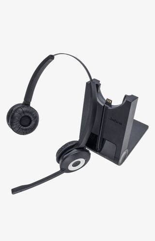 2x Headset, Jabra, Pro 920 Duo, Zwart