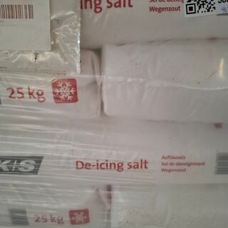 40 zak a 25 kilo Strooizout K+S