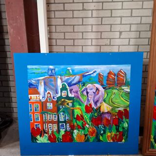 Schilderij Katarina Jankowski, bouwjaar 2006