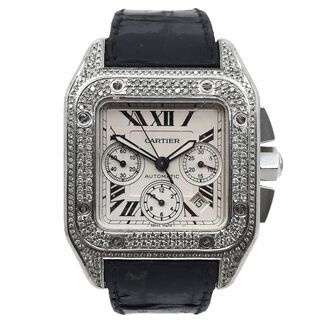 Heren polshorloge, Cartier, Santos 100, 2740