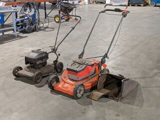 2x Loopmaaier O.a. Husqvarna