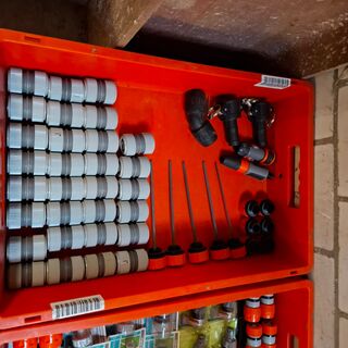 Assortiment waterkoppelingen o.a. Gardena