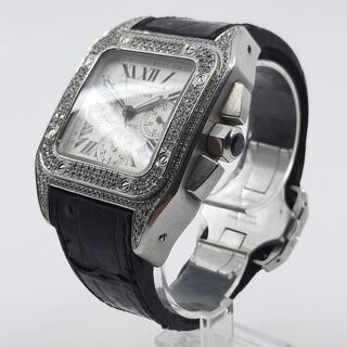 Heren polshorloge, Cartier, Santos 100, 2740