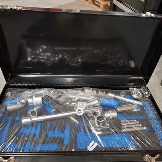 Gereedschapskoffer met inhoud, 97-delig Airpress