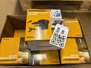 12x Luchtpomp sidewinder oplaadbaar USB Bestway