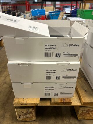 3x Digitale kamerthermostaat Vaillant, sensoHOME VRT 380/2