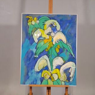Gouache, Maya Wildevuur, Dovenetel, 1987