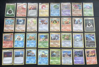 Ca. 128x Bijzondere vintage Pokémon-kaarten uit veel verschillende en