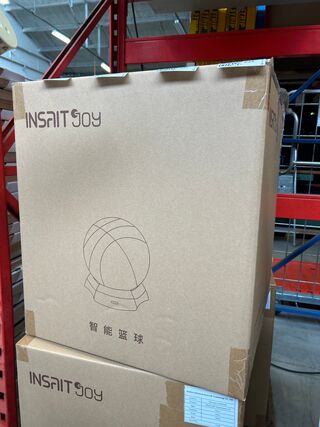 8x Slimme basketbal maat 7 met oplader en kabel INSAIT JOY