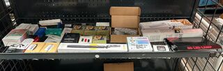 Partij elektronica w.o. mini printer W.o. Inova, inktdag, Handy
