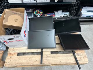 2x Pallet ICT accessoires w.o. beeldschermen, verlengsnoeren, W.o. Del