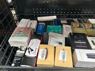 Partij elektronica w.o. mini printer W.o. Inova, inktdag, Handy