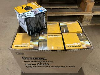 12x Luchtpomp sidewinder oplaadbaar USB Bestway