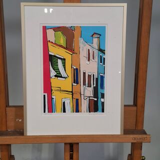 Zeefdruk, Maya Wildevuur, Burano, 125/150