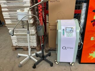 O2 XYSpa zuurstof-/wellness apparaat met 2x behandel-/stoomapparatuur