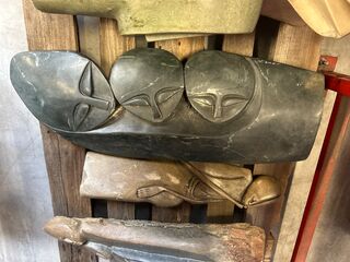 5x Beelden / sculptuur