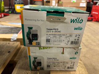 2x Hoogrendement circulatiepomp Wilo, Yonos PICO