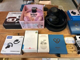 Ca. 28x Audio-accessoires w.o. draadloze koptelefoon, W.o. Hears, Life