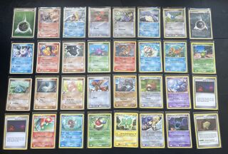 Ca. 129x Vintage Pokémon-kaarten uit veel verschillende en oude sets