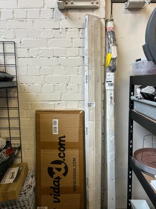 1x Geleidingsprofiel, 1x meerpuntssluiting, 1x plantenbak VidaXL, HMB,