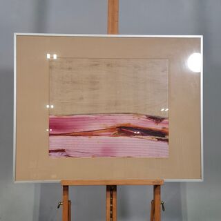Zijde collage, Maya Wildevuur, Stilte, 1984