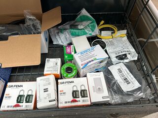 Partij elektronica en huishoudelijke artikelen W.o. Griffema, Leukosil