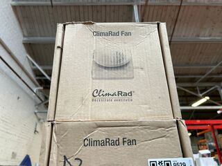 2x Decentrale ventilatie-unit, ClimaRad