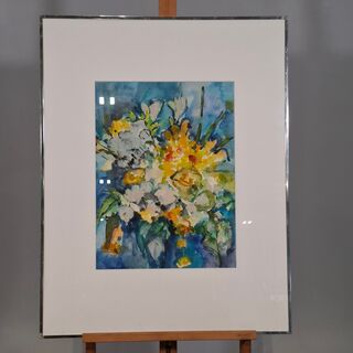 Aquarel, Maya Wildevuur, Boeket, 1990