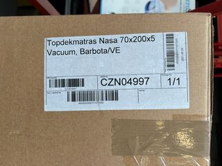Topdekmatras 70x200x5