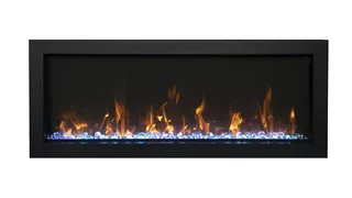 Elektrische sfeerhaard, Remii, BI-30-XTRASLIM, Zwart, 2017