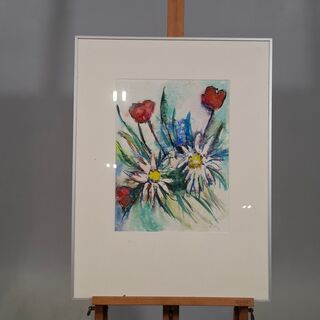 Aquarel, Maya Wildevuur, Bouquet, 1993