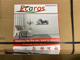 Infrarood verwarmingssysteem / paneel Ecaros, EC1000