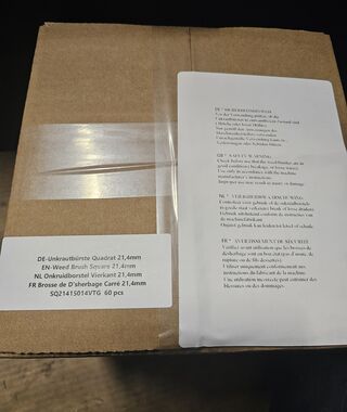 Ca. 60x Onkruidborstels | Vierkant, Voor O.a. Ariëns En Limpar