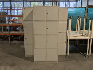 7x Lockerkast