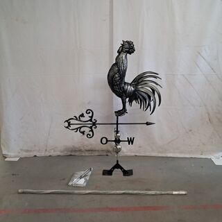 RVS Windwijzer Tuinbeeld, Haan