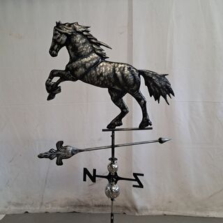 RVS Windwijzer Tuinbeeld, Paard