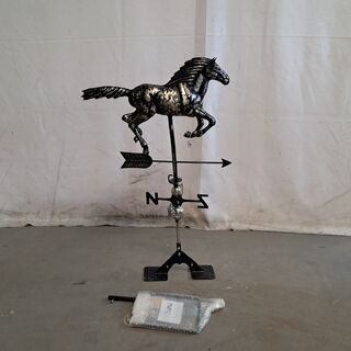 RVS Windwijzer Tuinbeeld, Paard