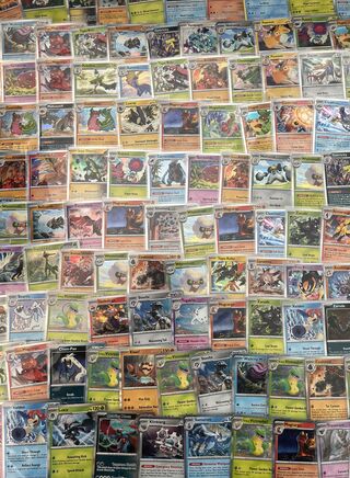 Ca. 250x Speciale holo Pokémon-kaarten