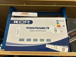 11x Elektronica en consumentengoederen w.o. massagegun W.o. KCR, Wolfb
