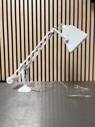 4x Design bureaulamp, architectenlamp MUNO, wit