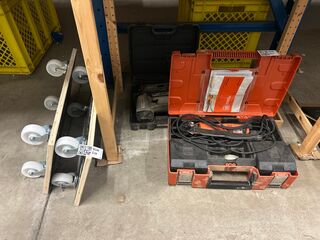 5x Bouwmaterialen w.o. multitool W.o. Wagner, Fein