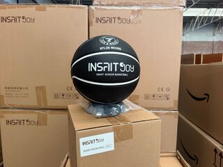 8x Slimme basketbal maat 7 met oplader en kabel INSAIT JOY
