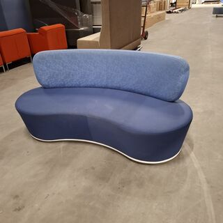 Ronde bank Kidney, Blauw